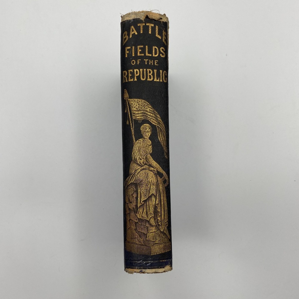 Battle Fields of the Republic 1857 Henry Harrison Antique Military History Book - Picture 1 of 14